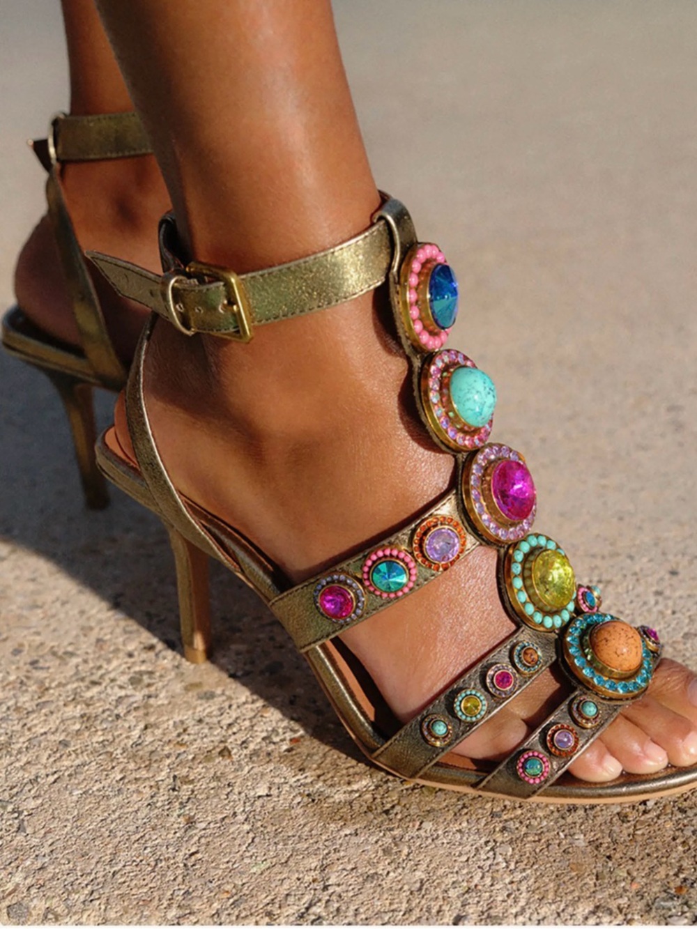 Kurt Geiger OCTAVIA HIGH GLADIATOR HEEL